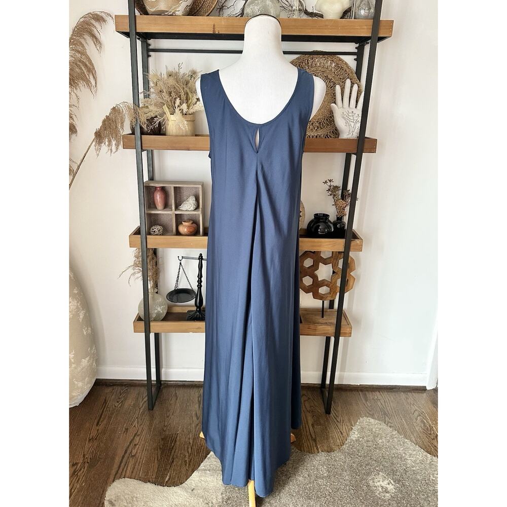 Soft Surroundings Navy Blue Sleeveless Mini Dress - Picture 2 of 7